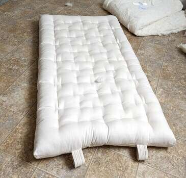 White Lotus Home Organic Cotton Crib Mattress White Lotus Home Organic Cotton Crib Mattress