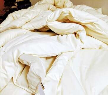 White Lotus Home Organic Cotton Duvet - Non Washable White Lotus Home Organic Cotton Duvet - Non Washable