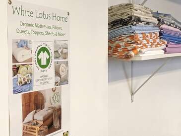 White Lotus Home Organic Cotton Sateen Sheets in Prints and Solids White Lotus Home Organic Cotton Sateen Sheets in Prints and Solids
