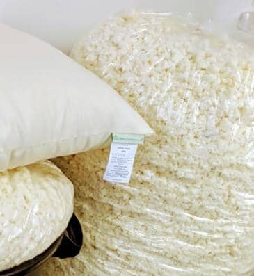 White Lotus Home Wholesale Shredded Natural Latex White Lotus Home Wholesale Shredded Natural Latex