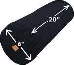 SOYS * COVER ONLY * Round Bolster - FINAL SALE, NO RETURNS OR DISCOUNTS!