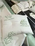 Waterproof Green Cotton Contour Pillow